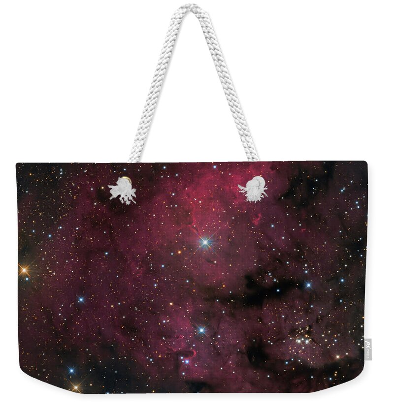 Beauty Weekender Tote Bag featuring the photograph Young Star-forming Complex Ngc 7822 by Michael Miller