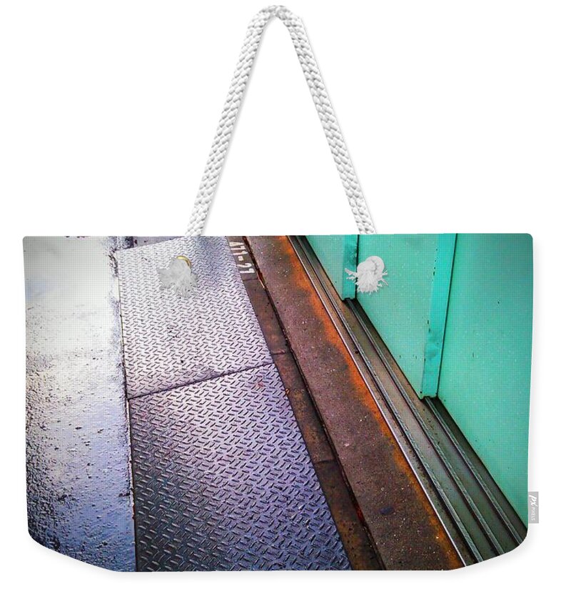 Doors Weekender Tote Bag featuring the photograph Flower Shop is Closed by Eena Bo