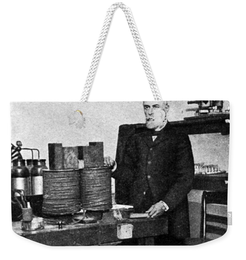 Science Weekender Tote Bag featuring the Henri Becquerel, French Physicist #1 by Science Source