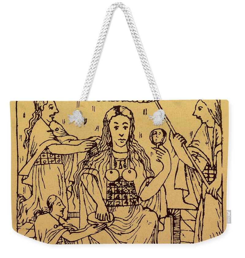 Peru Weekender Tote Bag featuring the photograph Mama Coya, Incan Empress #1 by Science Source