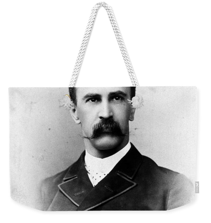 Science Weekender Tote Bag featuring the photograph William Osler, Canadian Physician #1 by Science Source