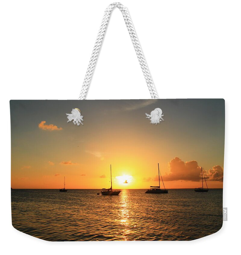 Sunset Weekender Tote Bag featuring the photograph Sunset #17 by Catie Canetti