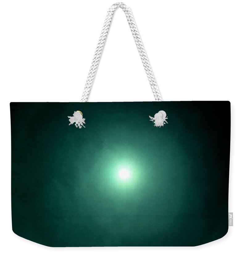 Science Weekender Tote Bag featuring the photograph Halo #2 by Science Source