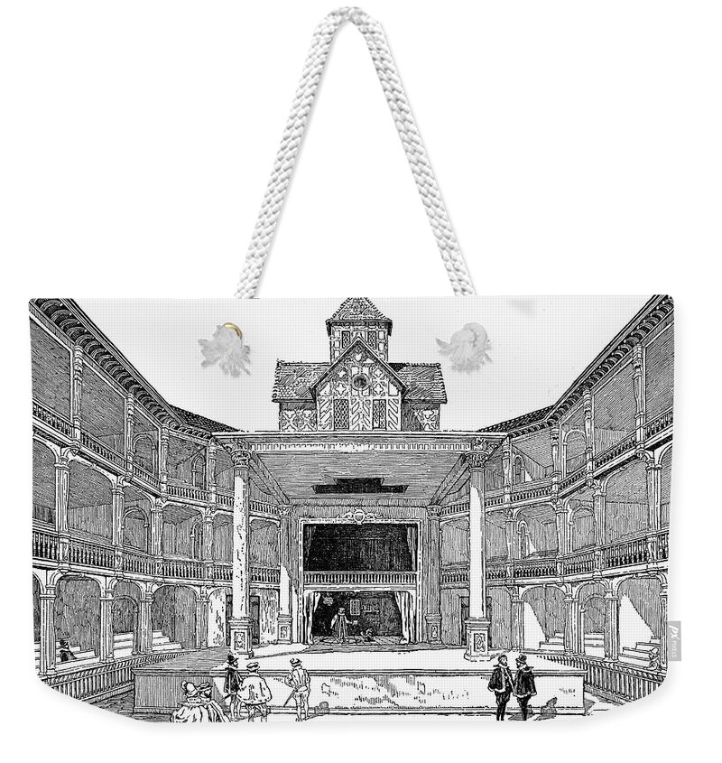 Actor Weekender Tote Bag featuring the photograph London: Globe Theatre #2 by Granger