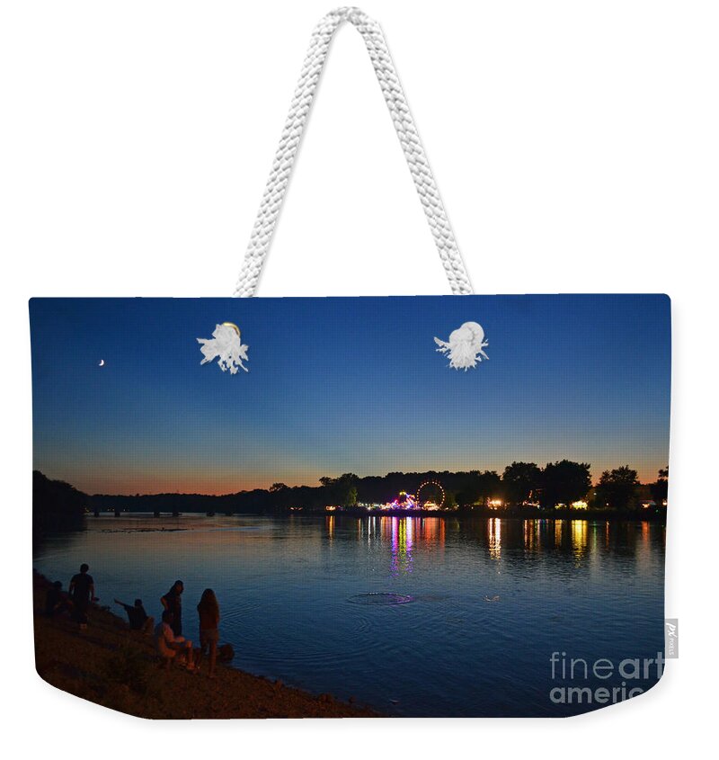 Color Photography Weekender Tote Bag featuring the photograph Riverview #2 by Sue Stefanowicz