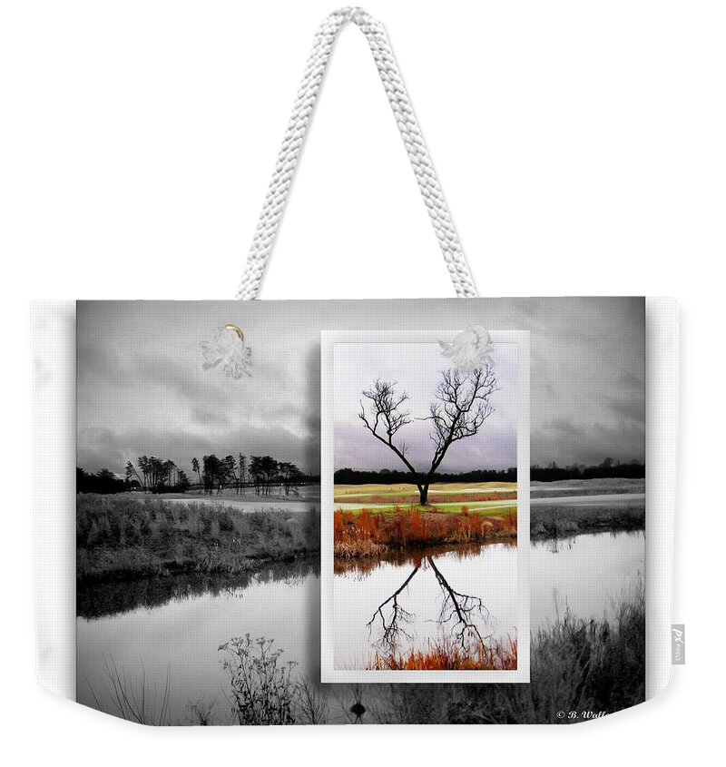 2d Weekender Tote Bag featuring the photograph X Marks The Spot #2 by Brian Wallace