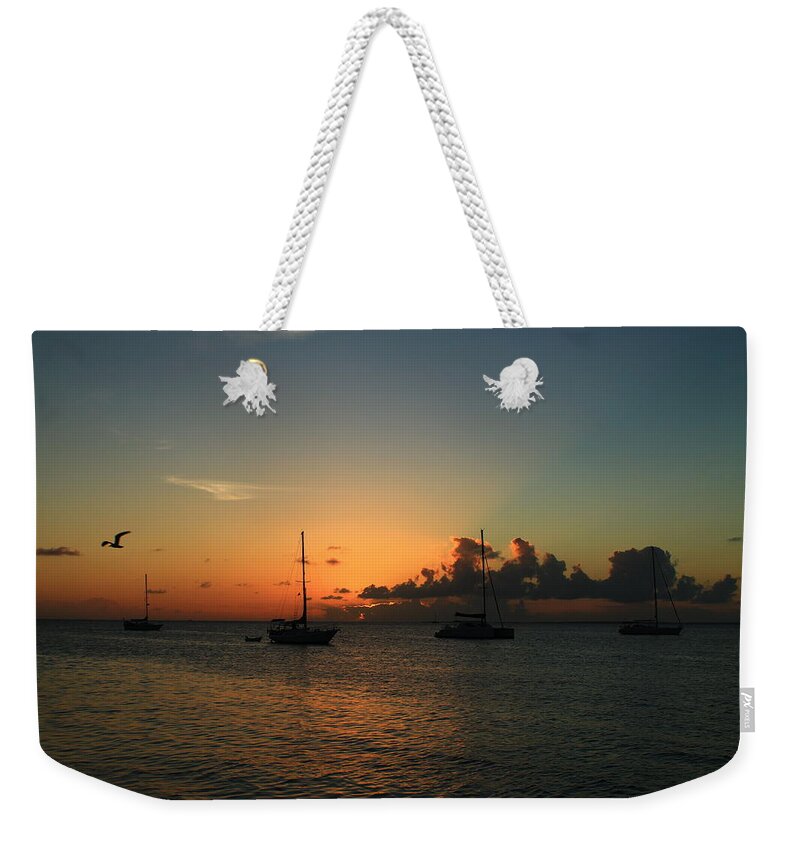Sunset Weekender Tote Bag featuring the photograph Sunset #28 by Catie Canetti