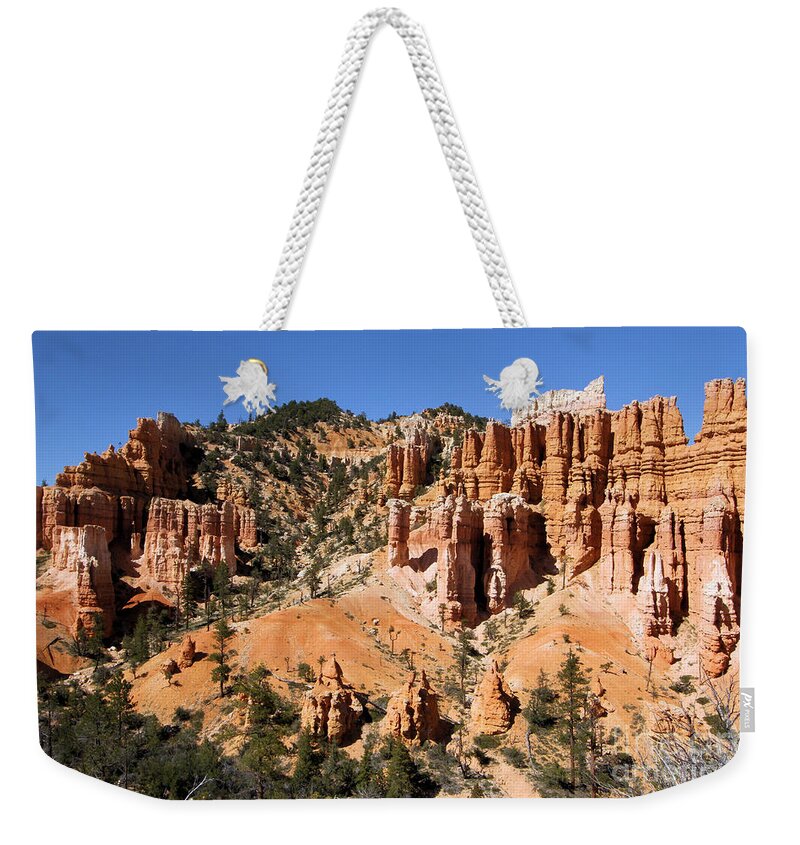 Bryce Canyon National Park Weekender Tote Bag featuring the photograph Bryce Canyon Amphitheater #4 by Adam Jewell
