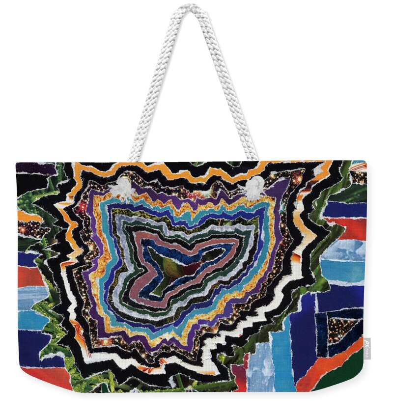  Please Share On U'r Networks ☞ (4 Corners Of Love 2 And 1 Is Mia) !!! Weekender Tote Bag featuring the photograph 4 corners of love 2 and 1 is MIA by Kenneth James