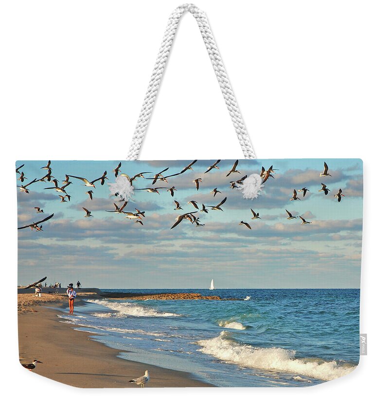  Weekender Tote Bag featuring the photograph 5- Singer Island 8x 10 by Joseph Keane
