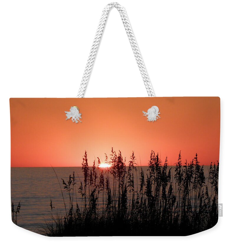 Sunrise Weekender Tote Bag featuring the photograph A Beautiful Rise by Kim Galluzzo Wozniak