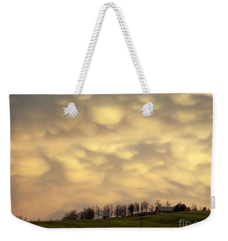 Storm Clouds Weekender Tote Bag featuring the photograph After the Storm by Dorrene BrownButterfield
