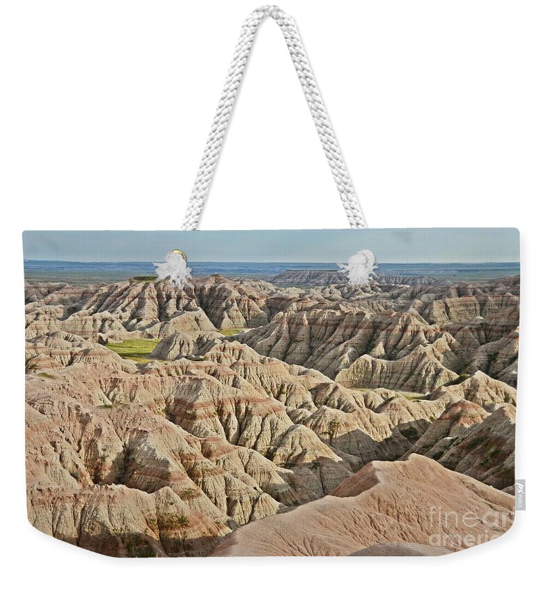 Badlands National Park Weekender Tote Bag featuring the photograph Badlands by Cassie Marie Photography
