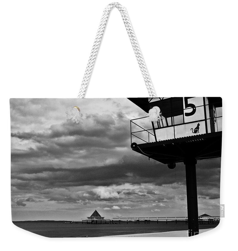Baltic Sea Weekender Tote Bag featuring the photograph Baltic Beach by Andy Prendy
