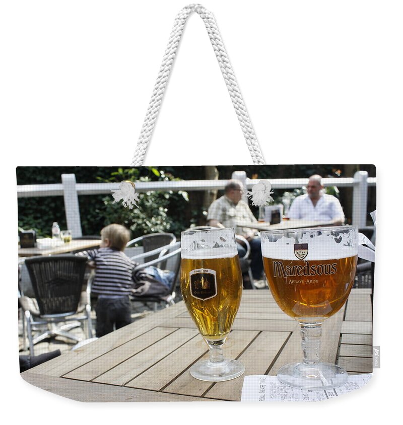 Beer Weekender Tote Bag featuring the photograph Beer-Mania by Donato Iannuzzi