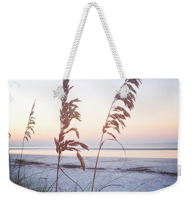 Florida Weekender Tote Bag featuring the photograph Before Day Vanilla Pop by Chris Andruskiewicz