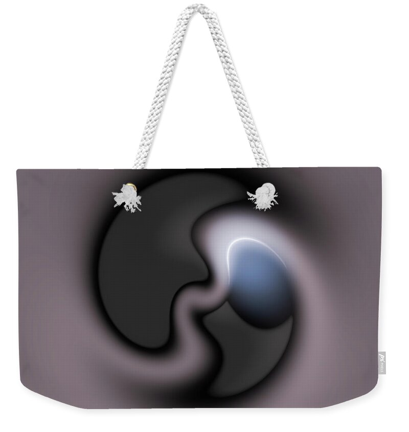 Art Weekender Tote Bag featuring the digital art Birth of an Idea by Hakon Soreide