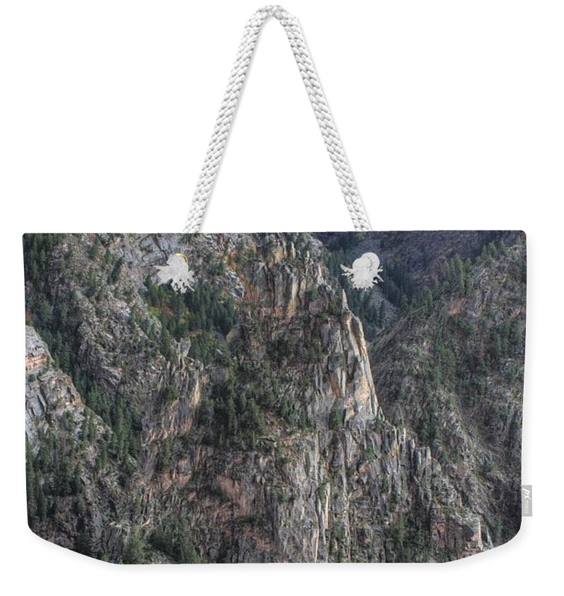 Black Canyon Weekender Tote Bag featuring the photograph Black Canyon of the Gunnison National Park by Farol Tomson