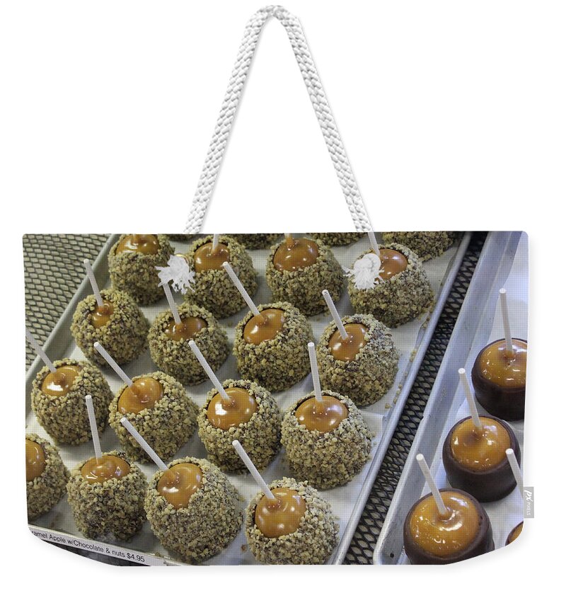 Fruit Photographs Weekender Tote Bag featuring the photograph Candy Apples by Bill Owen