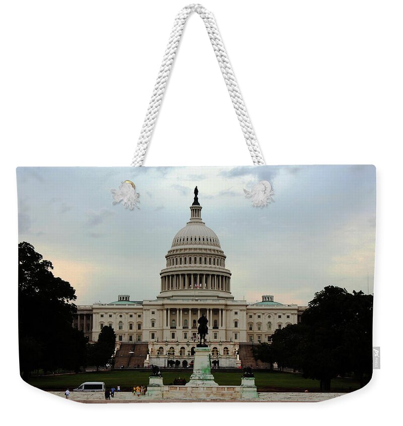 Capitol Hill Weekender Tote Bag featuring the photograph Capitol Hill by La Dolce Vita