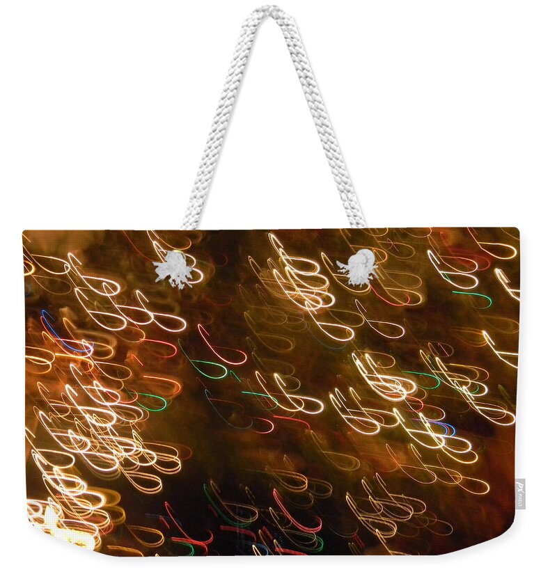 Christmas Weekender Tote Bag featuring the photograph Christmas Card - The Manger by Marwan George Khoury