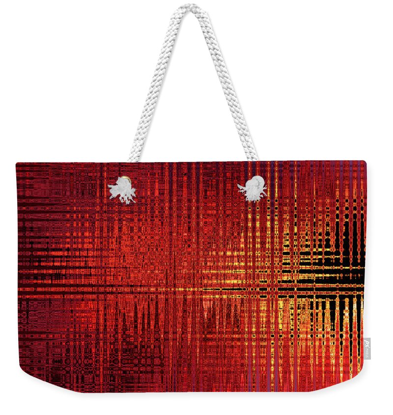 Diane Berry Weekender Tote Bag featuring the photograph Chromosome 13 by Diane E Berry