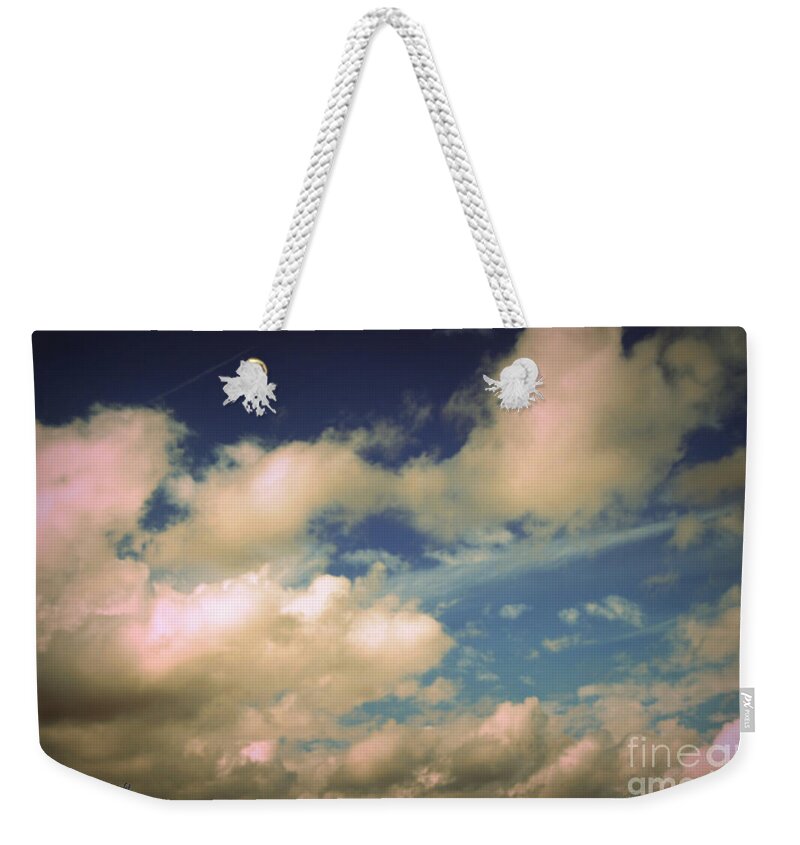 Clouds Weekender Tote Bag featuring the photograph Clouds-1 by Paulette B Wright