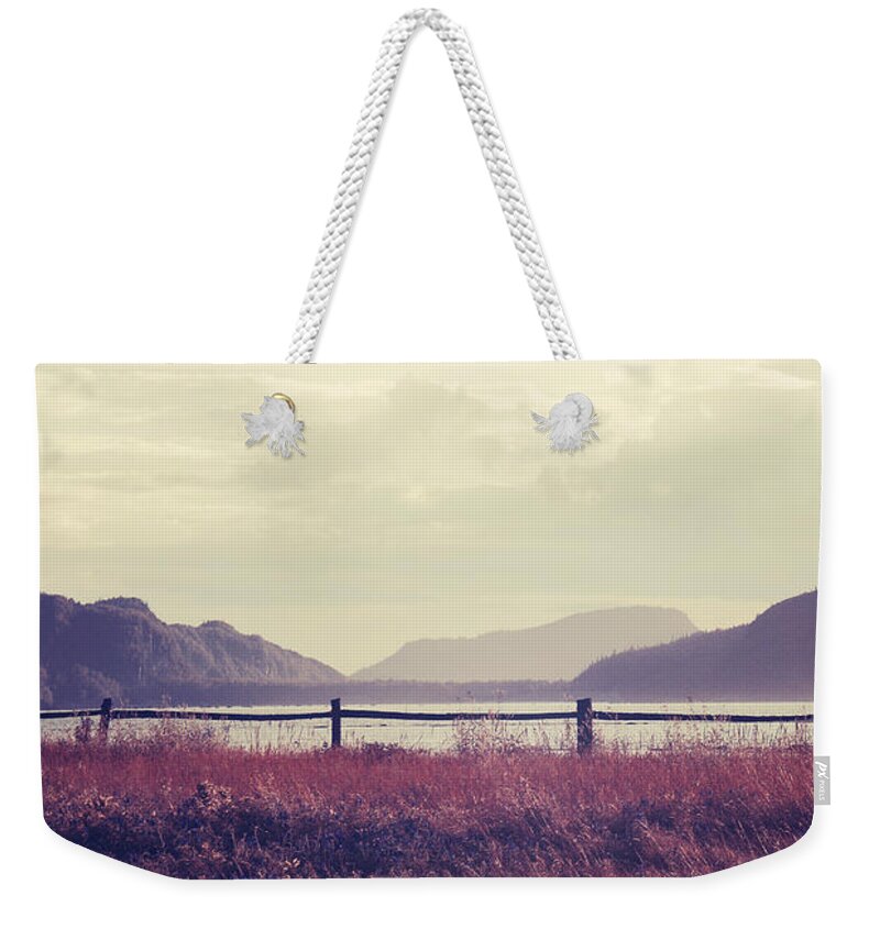 Landscape Weekender Tote Bag featuring the photograph Coin de Pays by Aimelle Ml