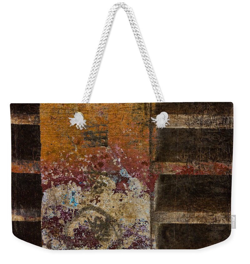 Japan Weekender Tote Bag featuring the photograph Copperwood Square by Carol Leigh
