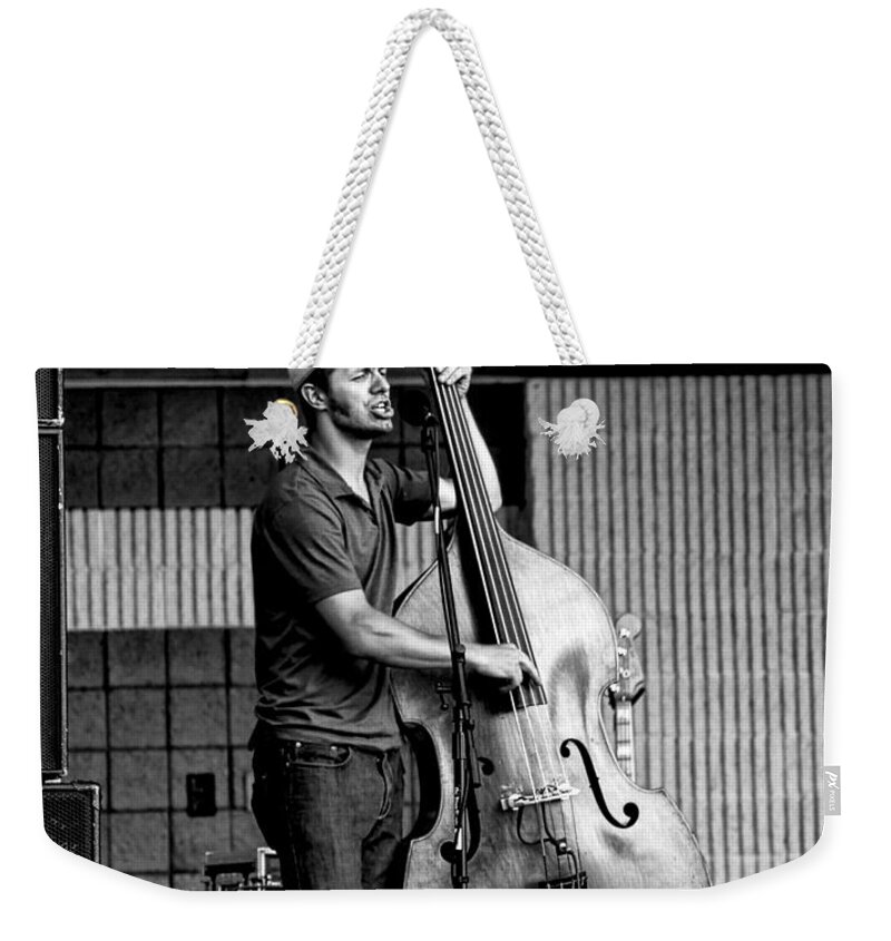 Bass Weekender Tote Bag featuring the photograph Deep by Terry Doyle
