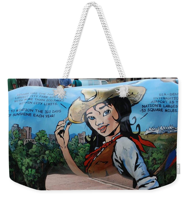 Denver Weekender Tote Bag featuring the photograph Denver by Dany Lison