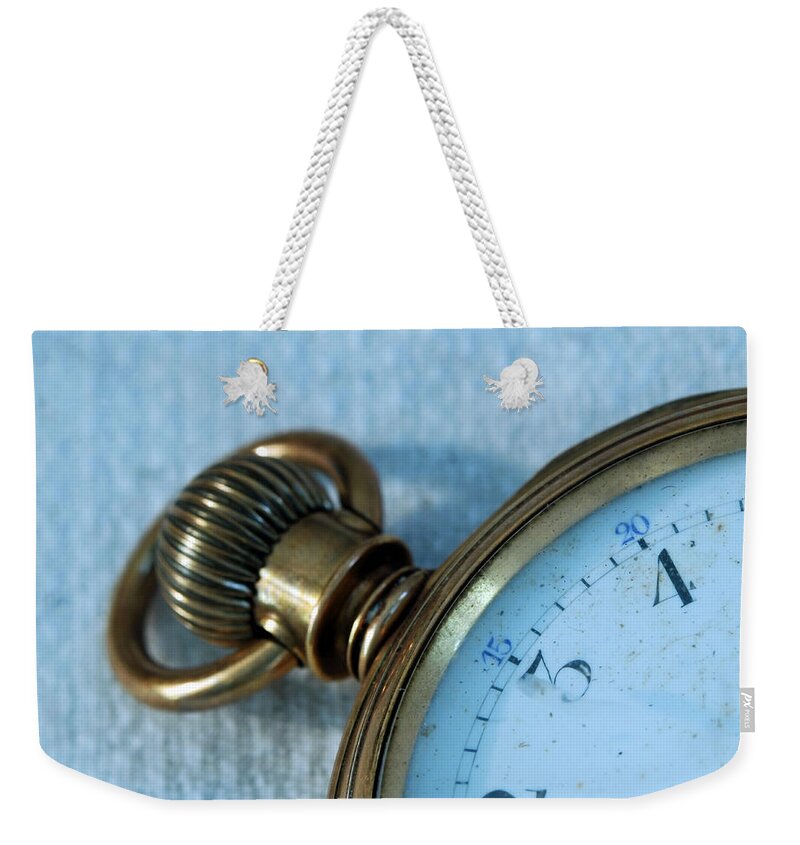 Antique Weekender Tote Bag featuring the photograph Details of Time 1 by Kay Lovingood