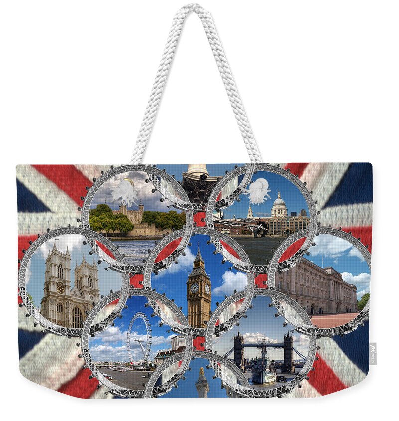 Diamond Weekender Tote Bag featuring the photograph Diamond City by Chris Day