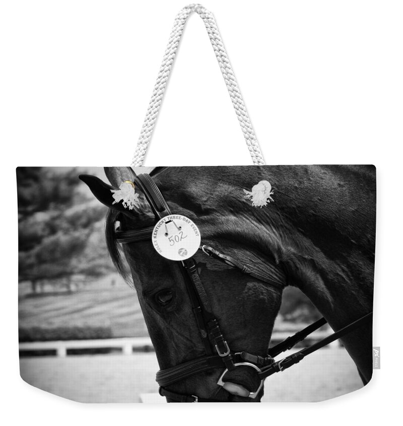 Eventing Weekender Tote Bag featuring the photograph Discipline by Carrie Cranwill