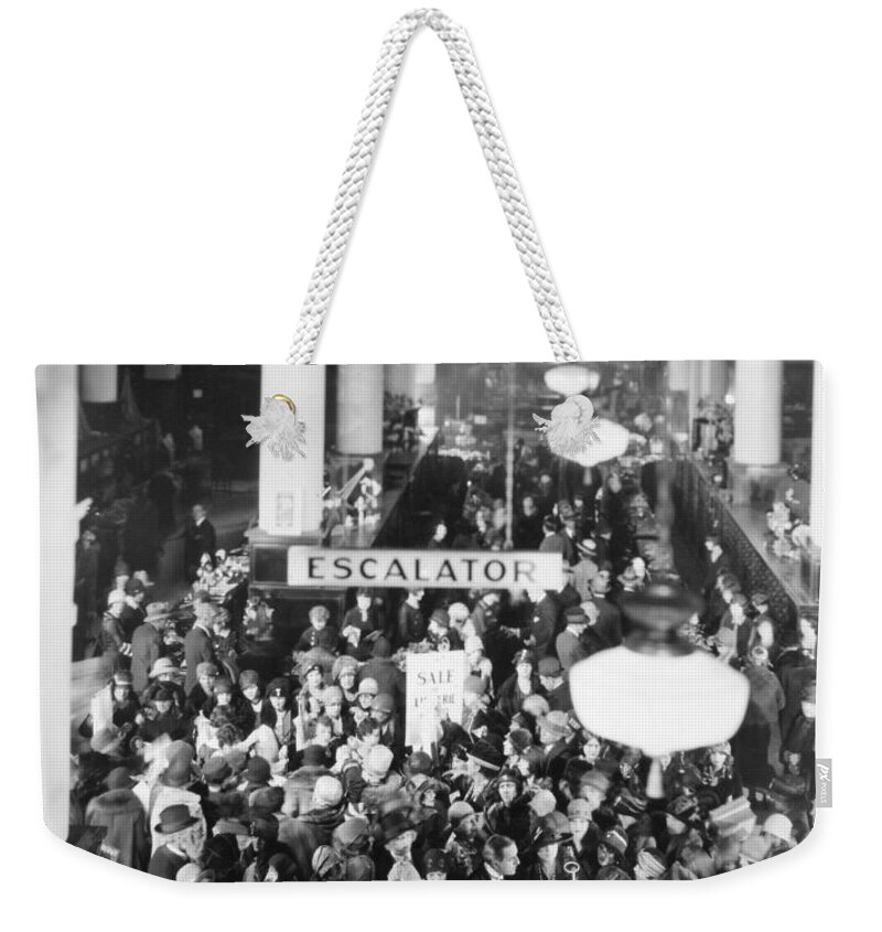 -stores- Weekender Tote Bag featuring the photograph Film Still: Becky, 1927 by Granger