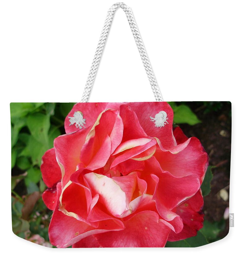Roses Weekender Tote Bag featuring the photograph Flapper Girl by Anjel B Hartwell