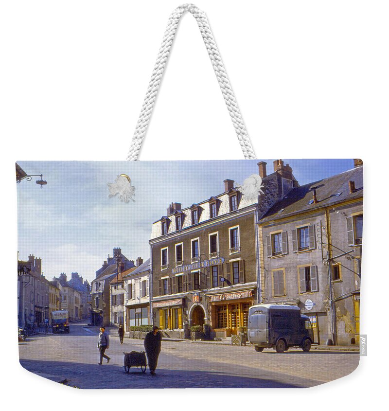 France Weekender Tote Bag featuring the photograph French Village by Chuck Staley