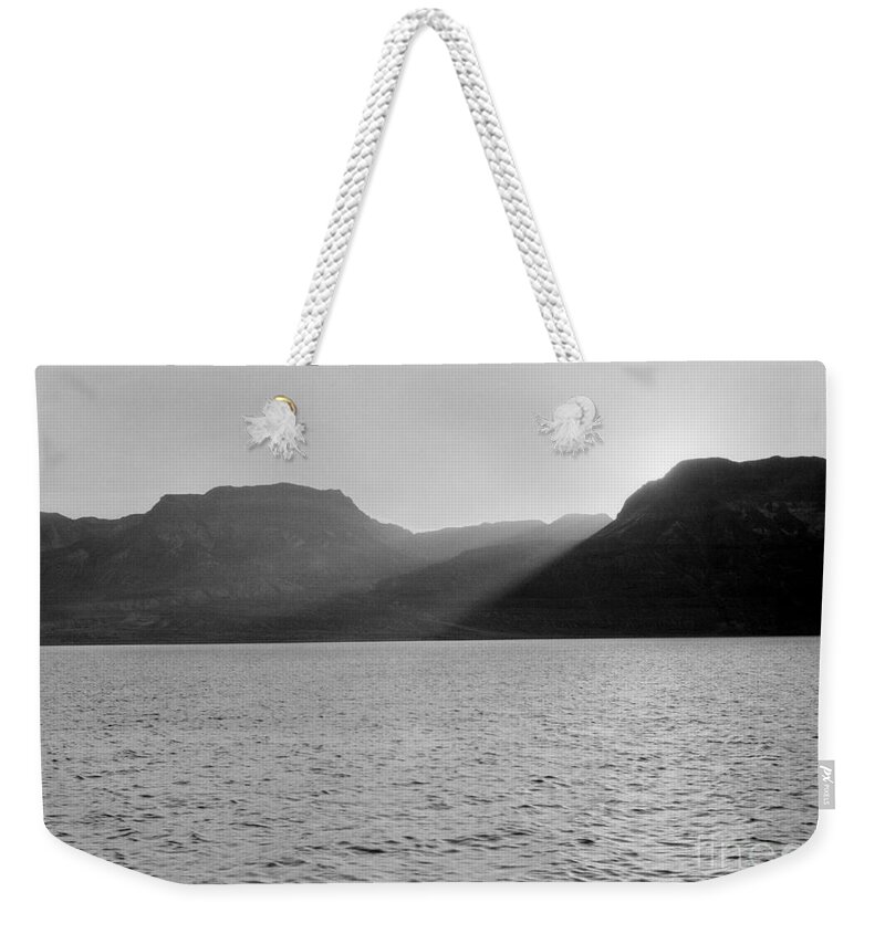 1937 Weekender Tote Bag featuring the photograph Holy Land: Dead Sea by Granger