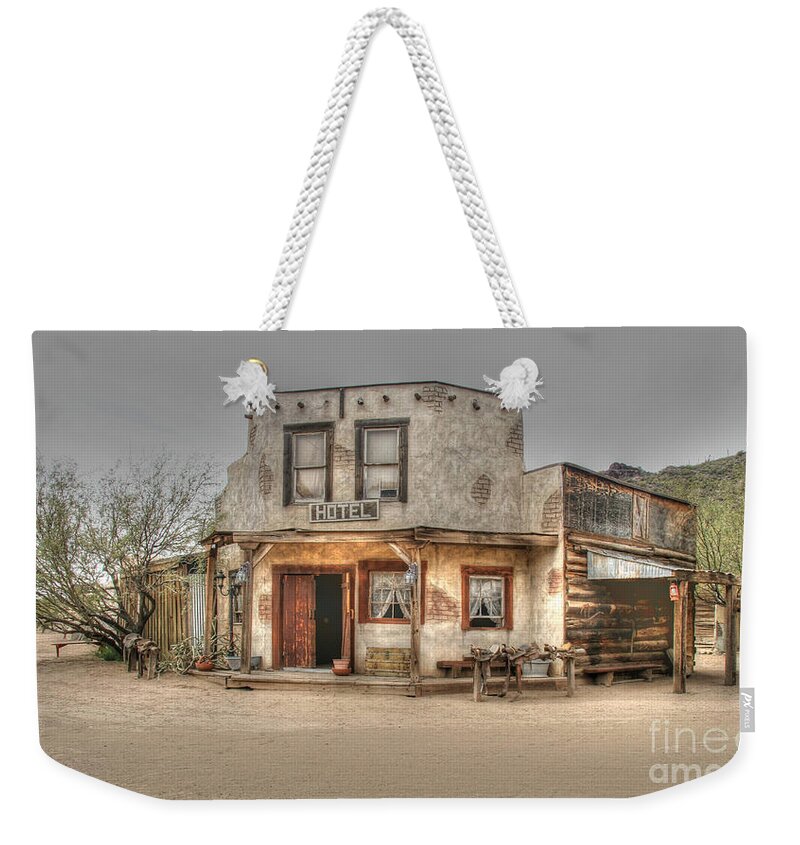 Hotel Weekender Tote Bag featuring the photograph Hotel Arizona by Tap On Photo