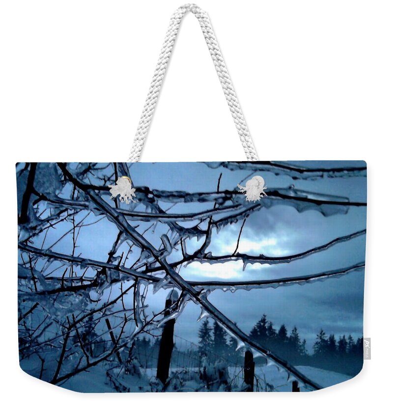 Landscape Weekender Tote Bag featuring the photograph Illumination by Rory Siegel