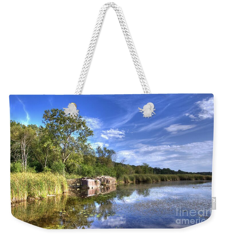 Swamp Weekender Tote Bag featuring the photograph Infinity by Dejan Jovanovic