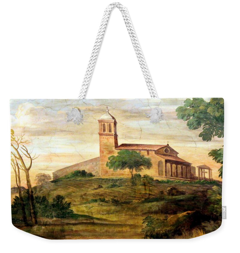 Rome Weekender Tote Bag featuring the photograph Italian Valley by Munir Alawi