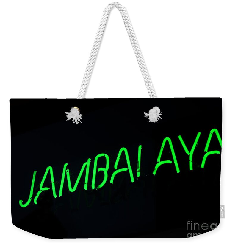 Jambalaya Weekender Tote Bag featuring the photograph Jambalaya by Leslie Leda