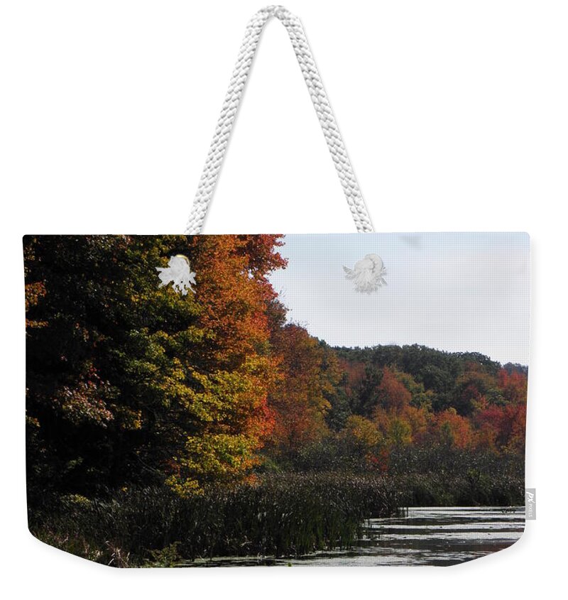 Autumn Weekender Tote Bag featuring the photograph Just simple Beauty by Kim Galluzzo Wozniak