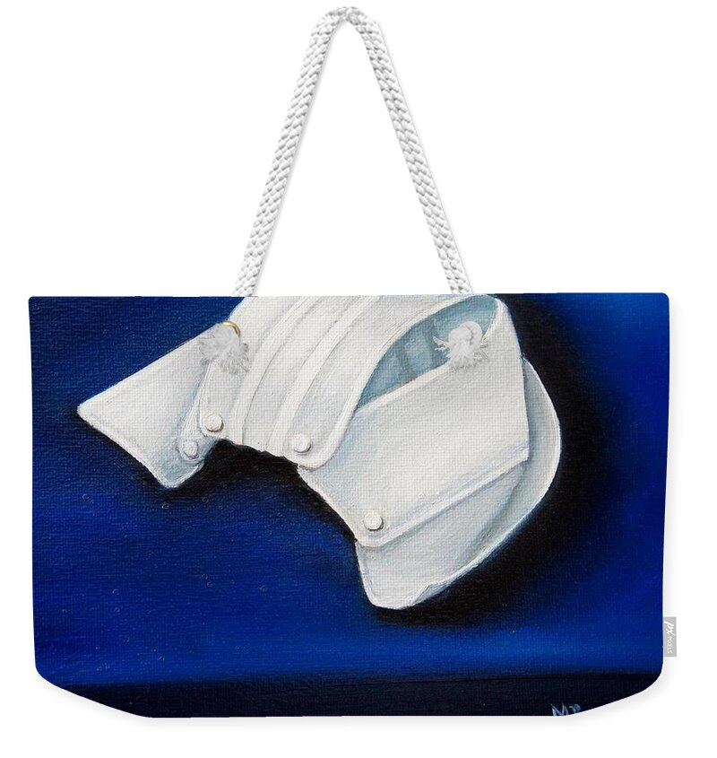 Nurse Weekender Tote Bag featuring the painting Kent State University College of Nursing by Marlyn Boyd
