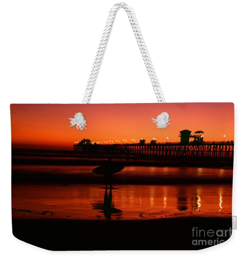 Oceanside Weekender Tote Bag featuring the photograph Knighton076 by Daniel Knighton
