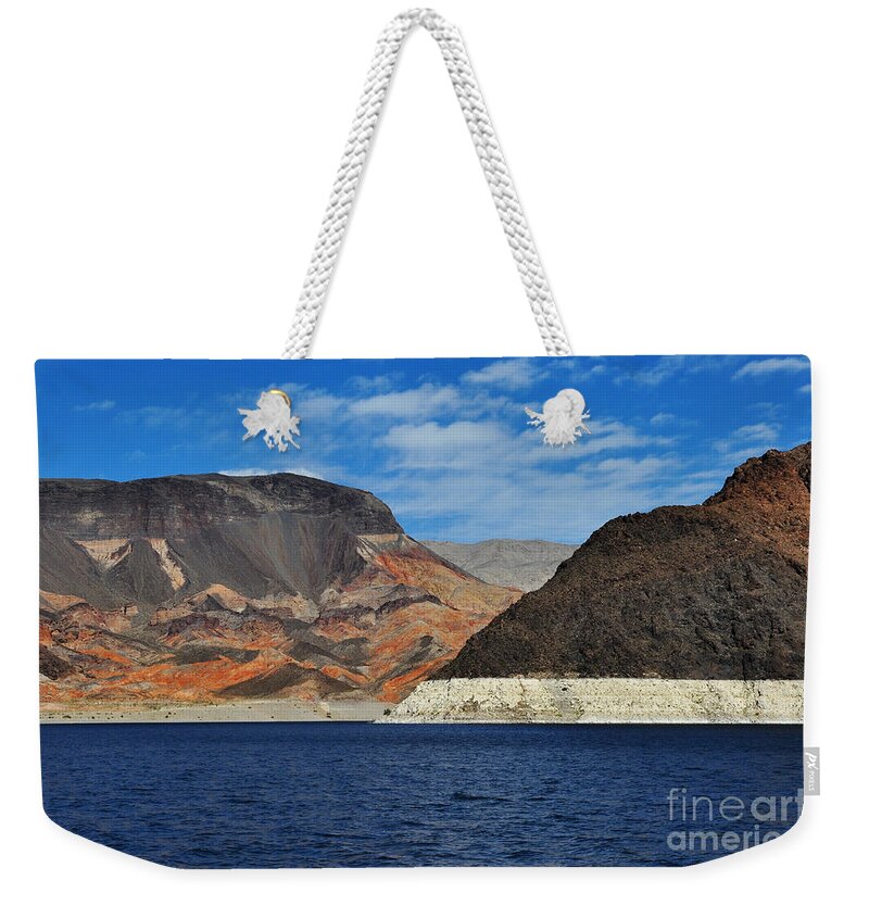 Lake Meade Weekender Tote Bag featuring the photograph Lake Meade by Dejan Jovanovic