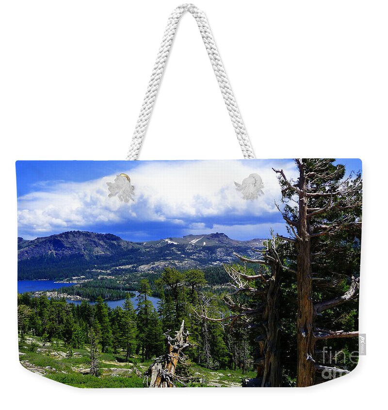 North California Weekender Tote Bag featuring the photograph Landscape - Carson Pass 2 by Xueling Zou
