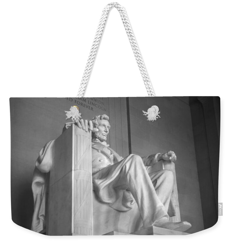 Lincoln Memorial Weekender Tote Bag featuring the photograph Lincoln Memorial 3 by Mike McGlothlen