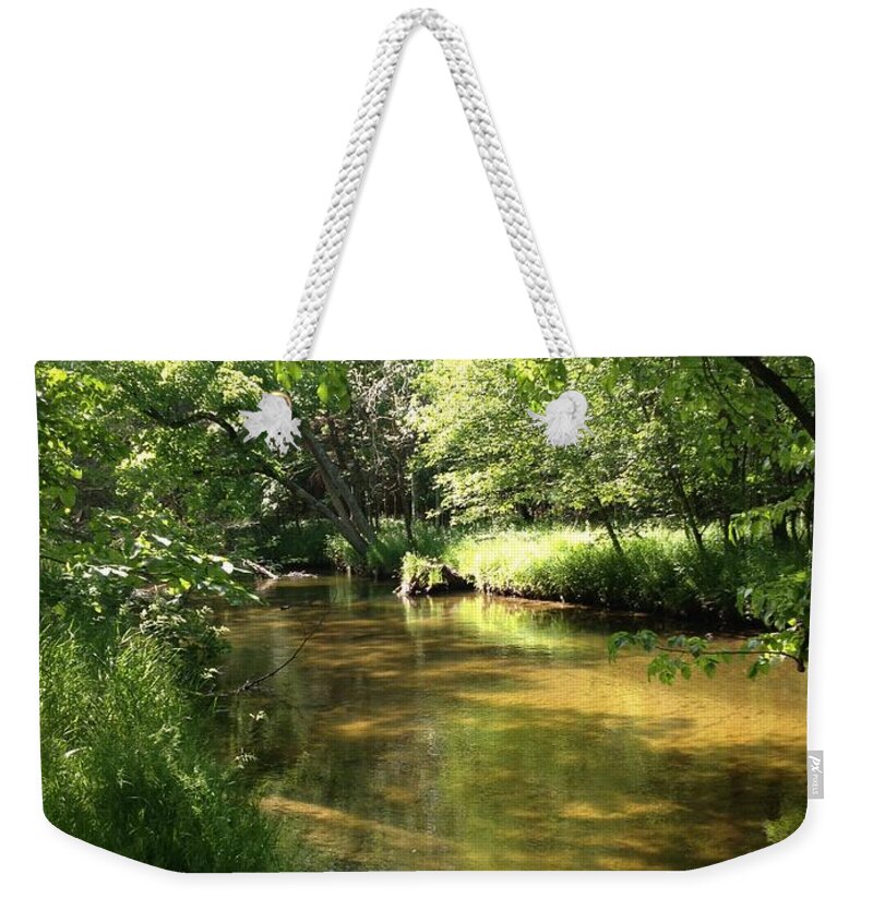 Fishing Weekender Tote Bag featuring the photograph Little South Arch by Joseph Yarbrough